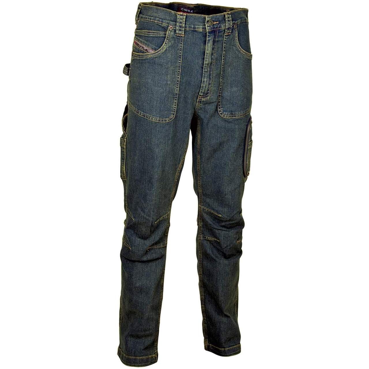 mens denim work trousers